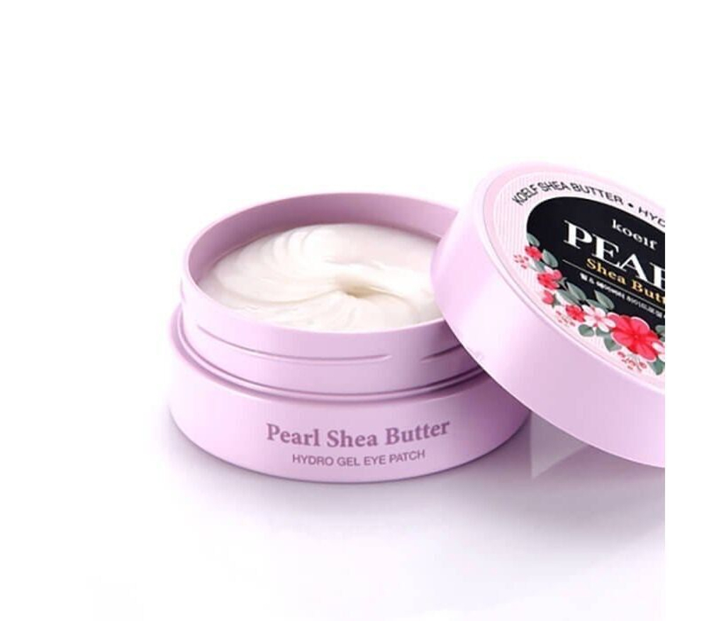 Гидрогелевые патчи с жемчугом и маслом ши  KOELF Pearl & Shea Butter Eye Patch  60 шт.