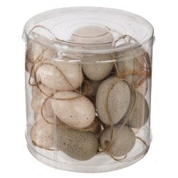 GAEM Набор из 24-х изделий декоративных подвесных "Яйцо" (2,5*4), L11 W11 H11 см