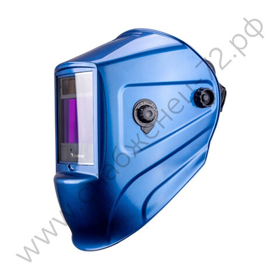 Маска сварщика GEFEST синяя (ф-р 9500V, пр-во FoxWeld) без коробки