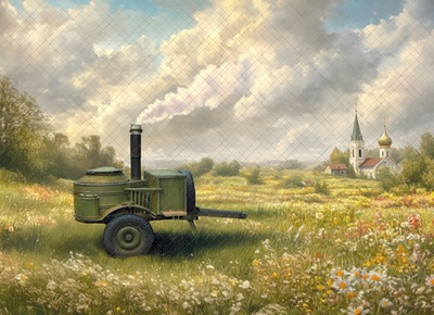 Полевая кухня №1 - фон неопреновый