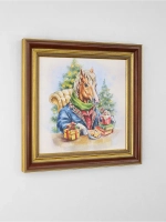 Набор из двух картин "Лошадь - символ 2026 года"