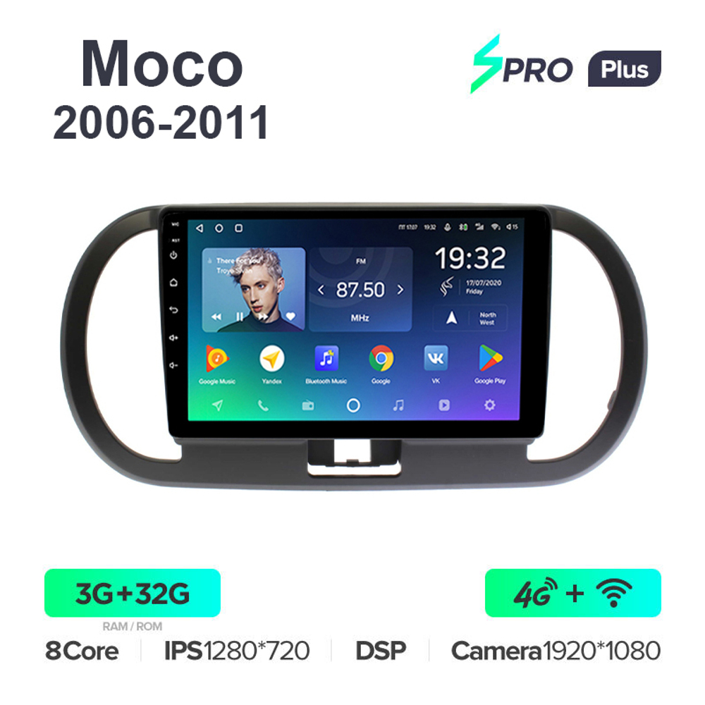 Teyes SPRO Plus 9"для Nissan Moco 2006-2011