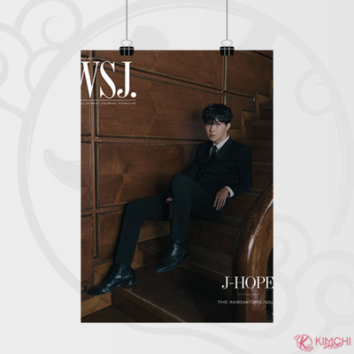 Постер А4 - BTS - WSJ. Magazine
