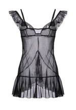 Комбинация Erolanta с бретелями-крылышками черная 50-52