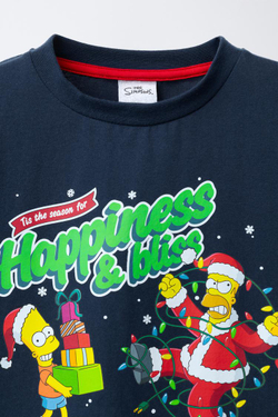 ZARA ПИЖАМА THE SIMPSONS ™ MATT GROENING, СИНИЙ