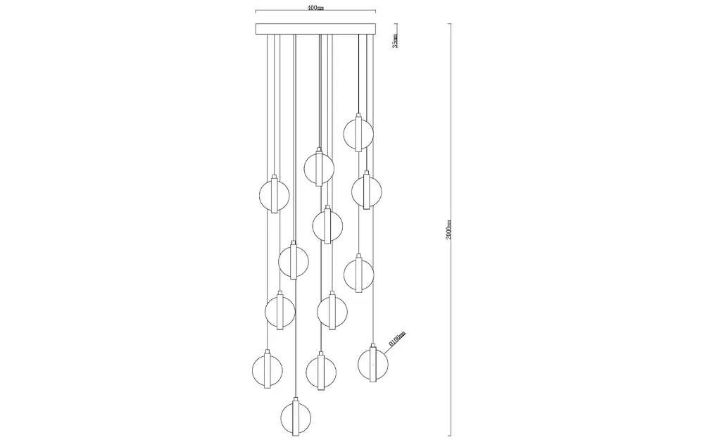 Подвесной светильник Arte Lamp FABERGE
