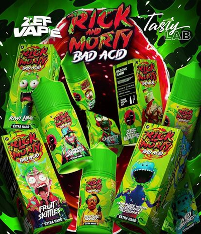 RICK and MORTY BAD ACID 30ml 20mg Hard