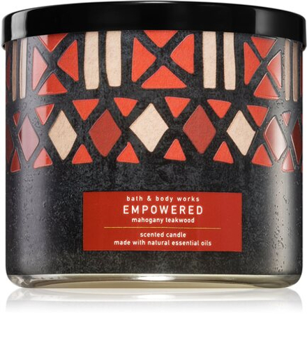Bath & Body Works Mahogany Teakwood - ароматическая свеча с эфирными маслами I. /   411  g  / GTIN 667555963817