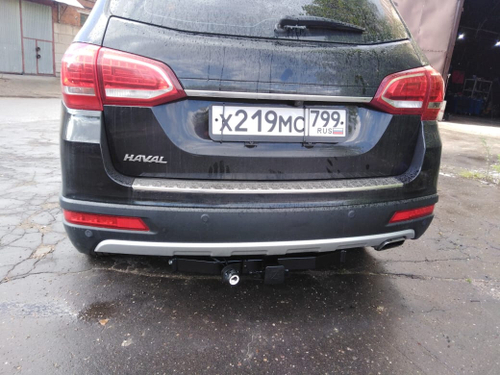 Фаркоп Бизон на Haval H6 FA 0200-E (c 2015 г.в.) (паспорт и сертификат в комплекте)(без электрики)