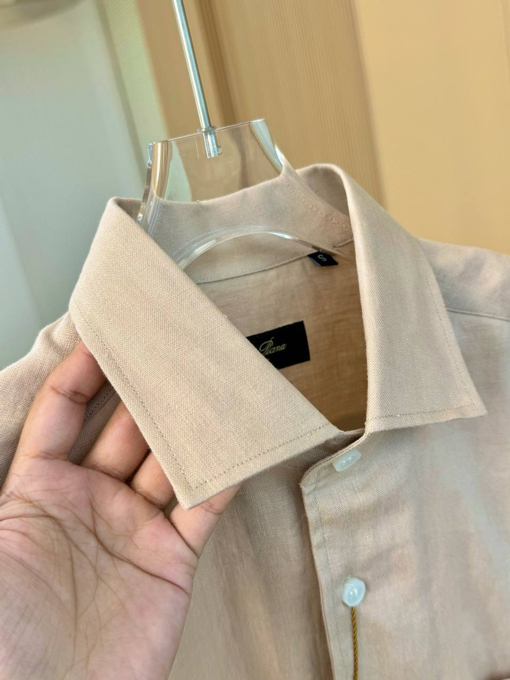 Льняная рубашка Loro Piana