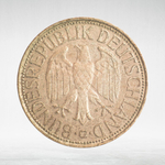 Germany, 1 Deutsche Mark, 1975, (Karlsruhe Mint - "G"), VF