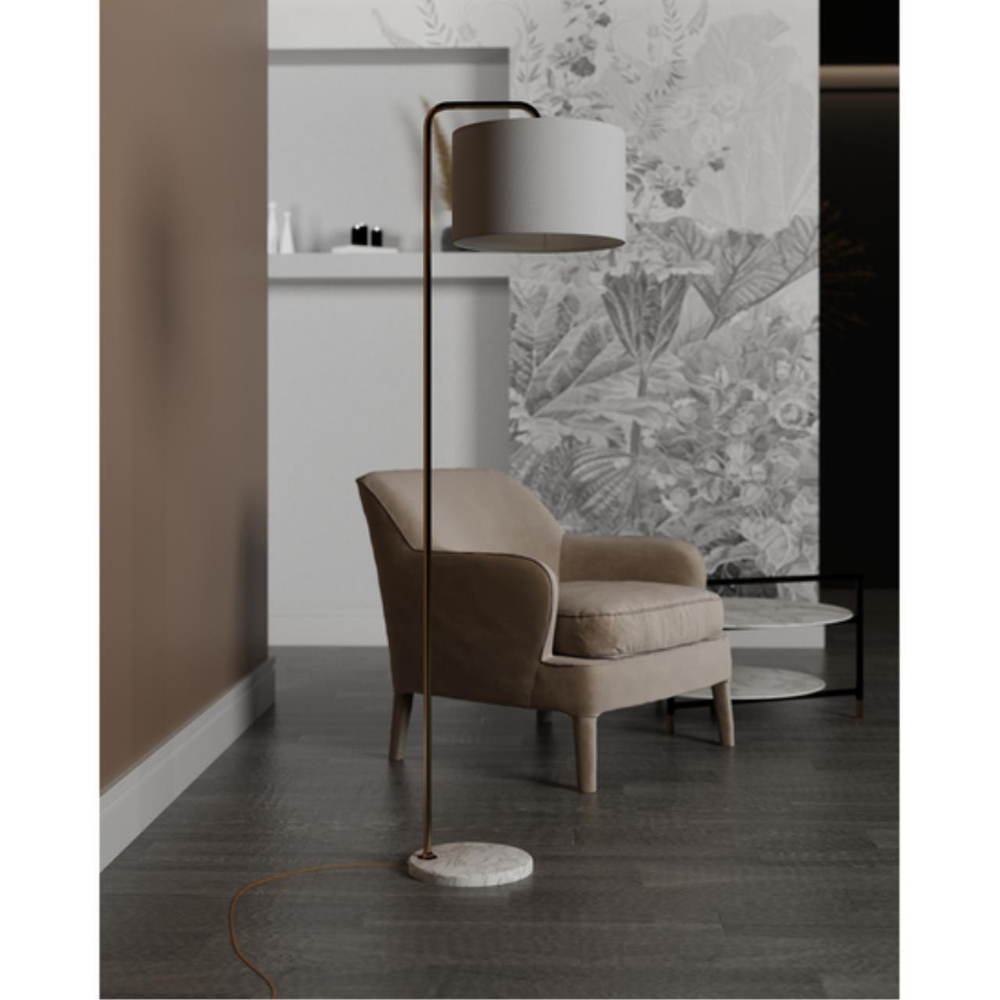 Торшер Arte Lamp RUPERT A5024PN-1PB