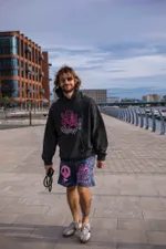 Худи Creepy Clothing Тигорг Черный