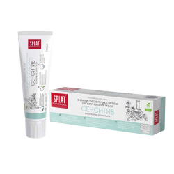 SPLAT Зубная паста Сенситив 100мл, блок 25шт., Сплат