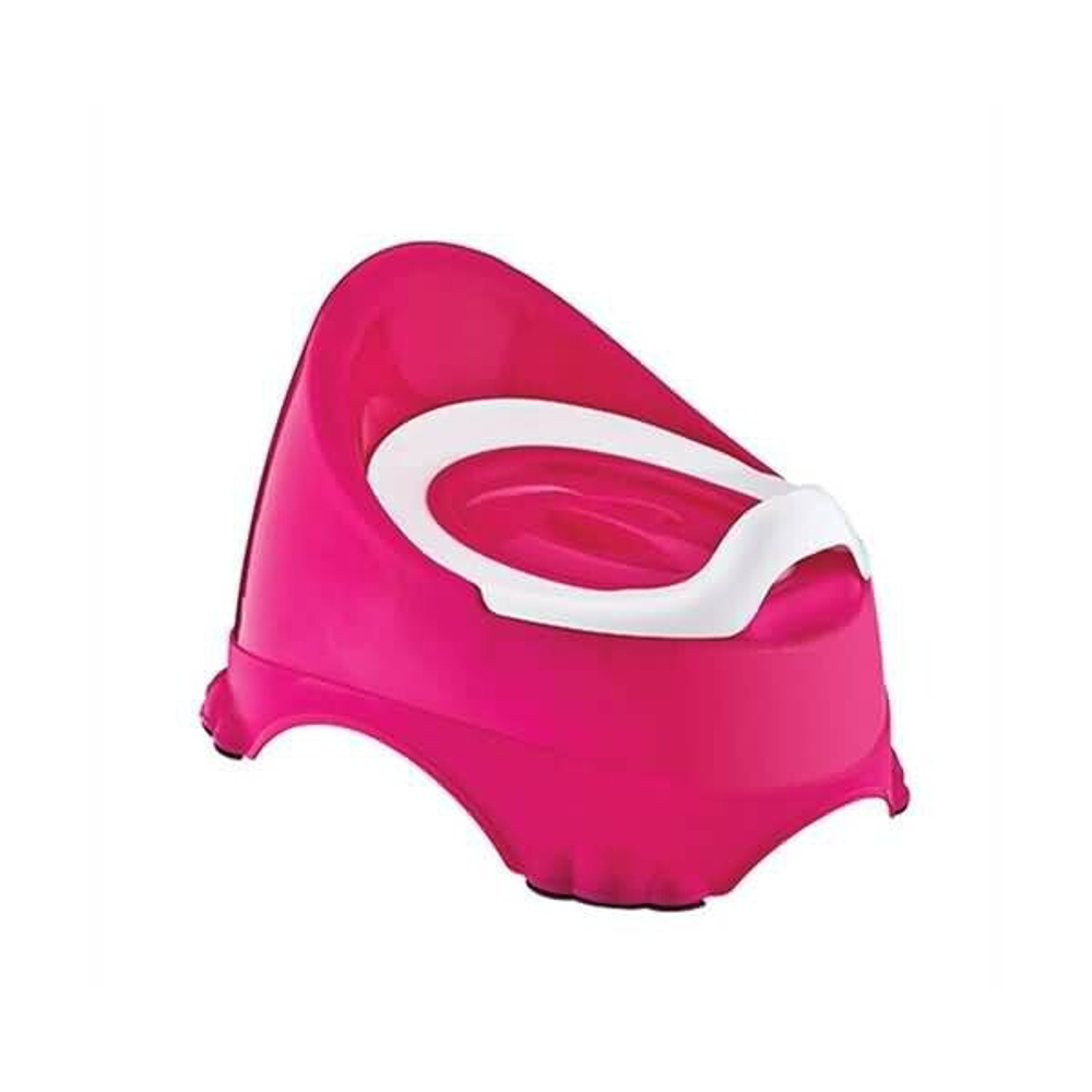 Детский горшок "Бэйби-Комфорт" красный