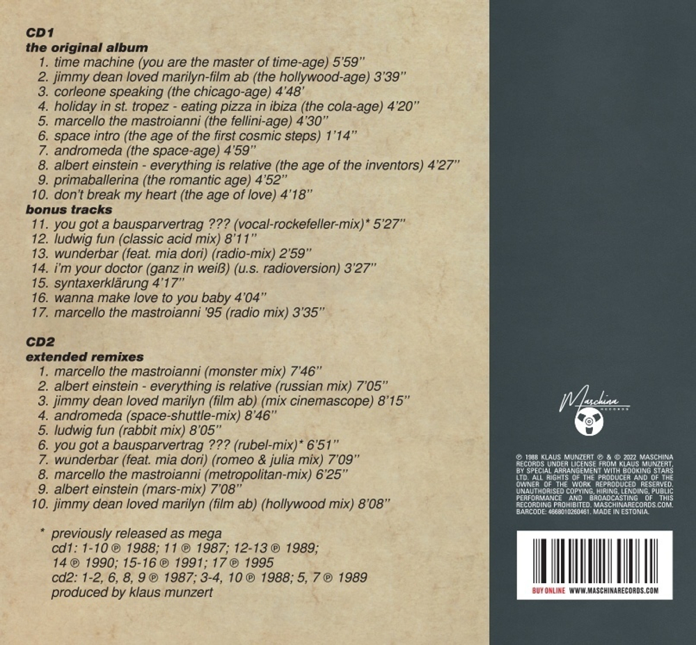 CD: SILICON DREAM — «Time Machine» (1988/2022) [2CD Deluxe Expanded Edition]