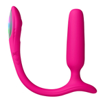 Розовый анальная виброброка с клиторальной стимуляцией и управлением через приложение Lovense Lush Anal Vibrator Pink