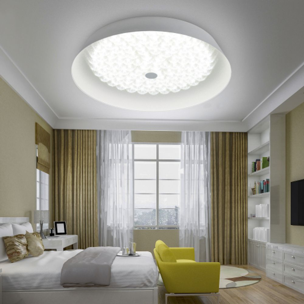 Светильник потолочный светодиодный ЭРА Классик с ДУ SPB-6-80-RC Locus RGB 80Вт RGB 3000-6500 с ДУ | Светильники SPB-6 с ДУ