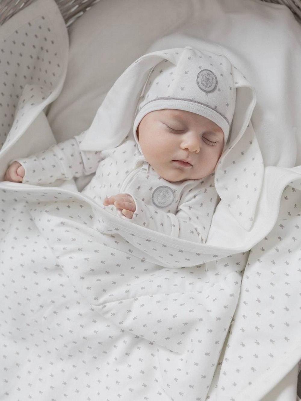 Конверт - плед, Зайка серый