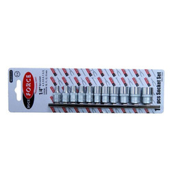 Набор головок 11пр. 1/4''6 гр.(4,5,5.5,6-13мм) на планке RockForce##Rock FORCE RF-2111-5