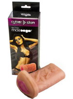 Мастурбатор-вагина LOVETOY, киберкожа, 16 см, под виброяйцо