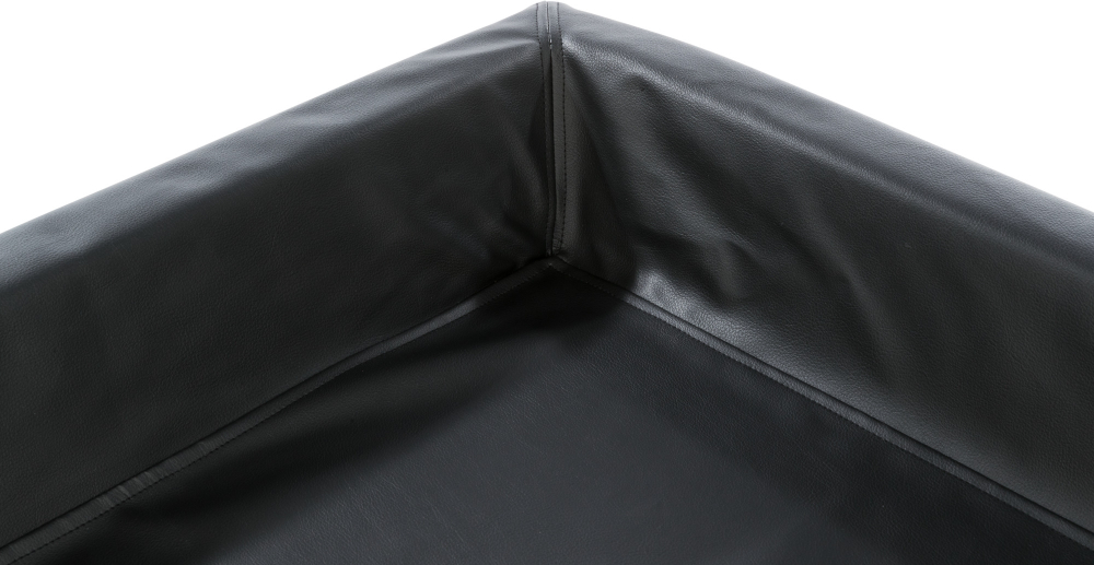 Лежак с бортиком Reмo Vital, искусственная кожа, 90 х 70 см, черный, Trixie