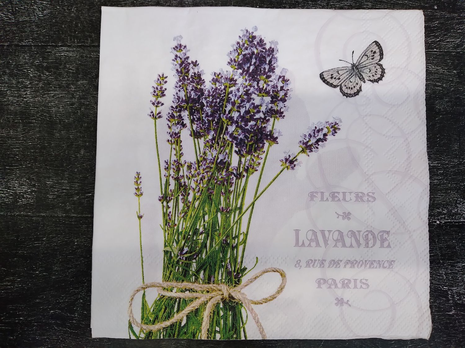 салфетка bunch of lavander cream