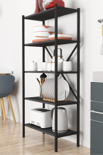 Стеллаж 5 полок 158х66 - антрацит