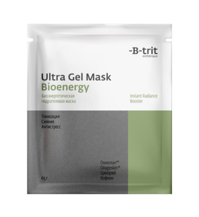 B-Trit Биоэнергетическая гидрогелевая маска, 65 гр. | Ultra Gel Mask Bioenergy