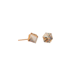 Серьги-пусеты Fiore Luna Crystal Golden Shadow SWE1127/2 CGS RG