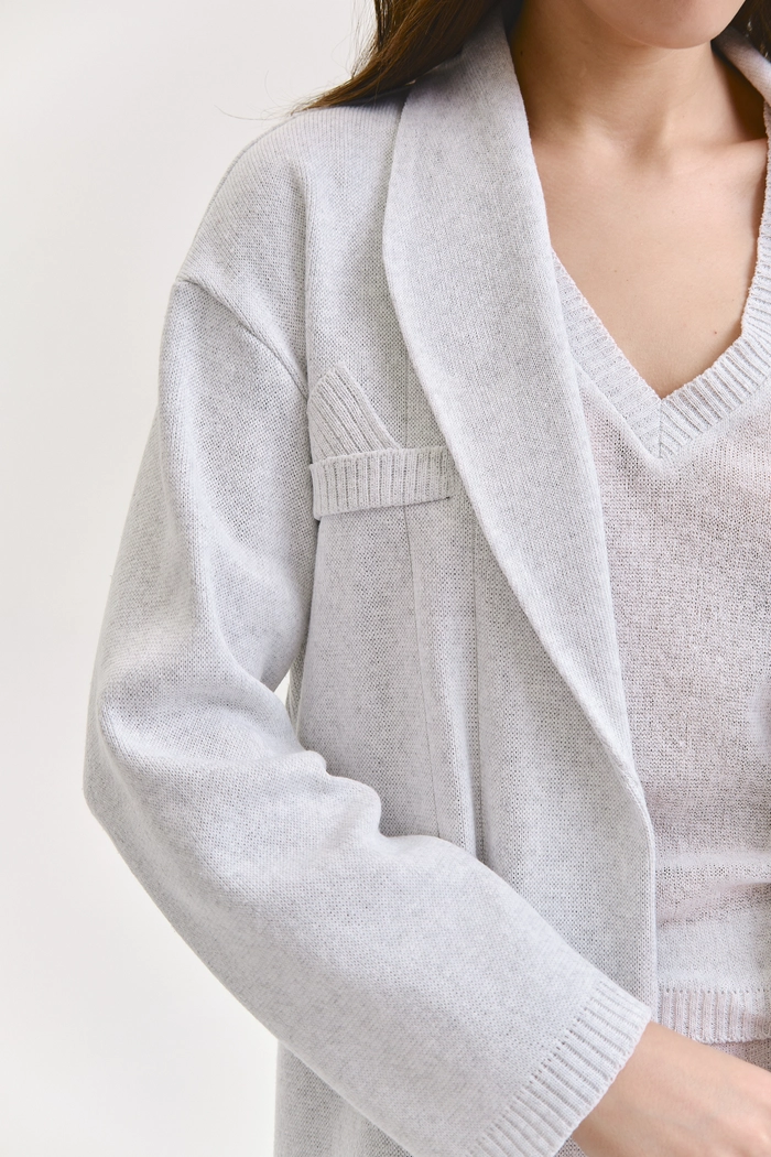 ЖАКЕТ ЭЛИН СЕРЫЙ