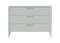Комод Type 3 ящика ширина 120 см (светло-серый)