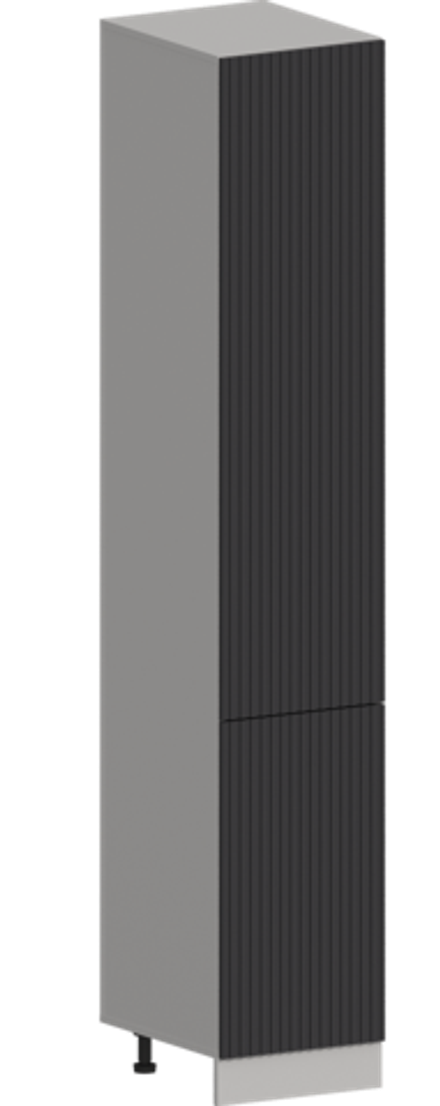 Кухня Модуль ШП 400 Графит / Лайт Грей