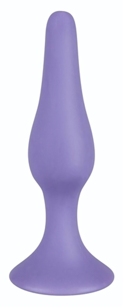 Малый фиолетовый анальный стимулятор Los Analos - 10,5 см. (Цвет: фиолетовый)