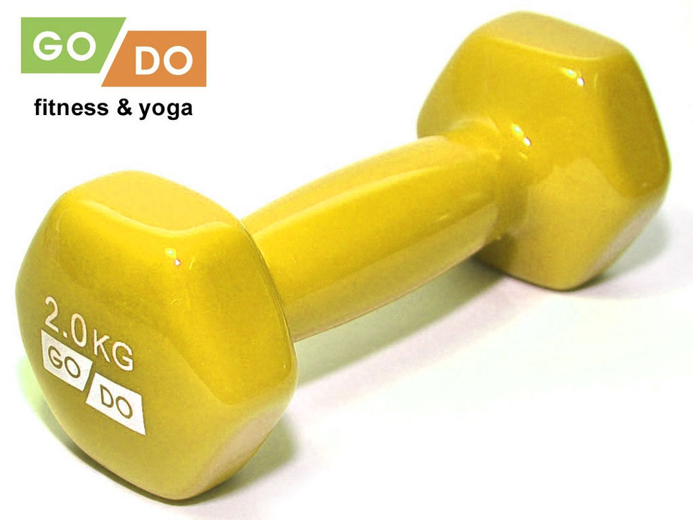 Гантель в виниловой оболочке GO DO