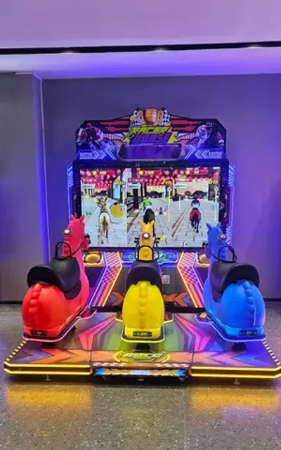 Симулятор скачек на лошадях на 3-х человек «Racer horse»