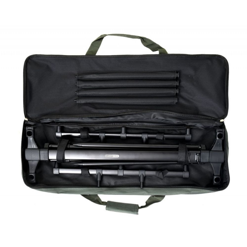 CARP PRO Род-под на 3 удилища 4 ноги алюминий