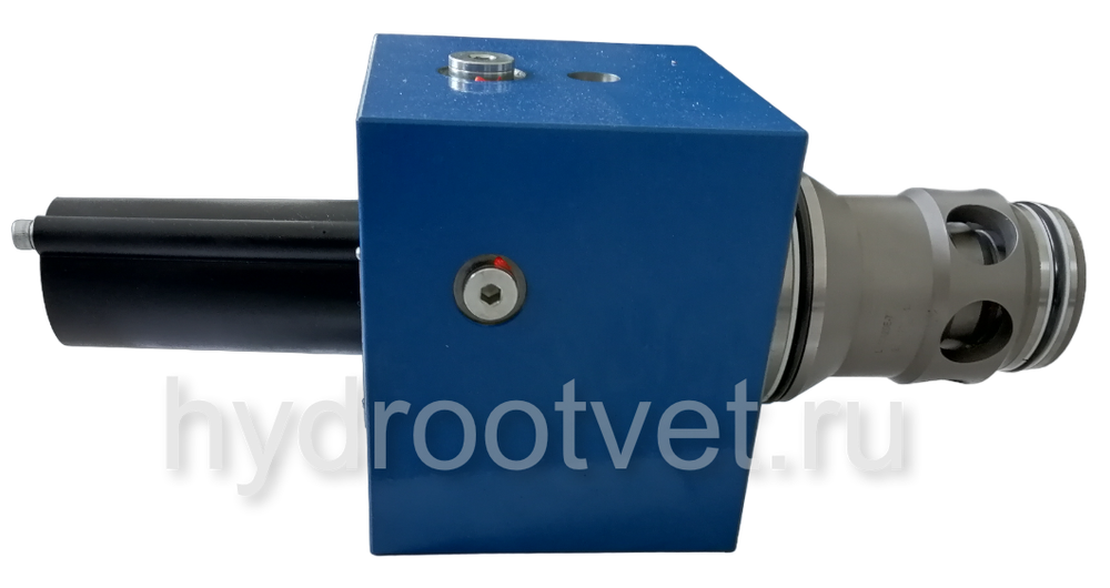 LFA50EWA-7X/CA20DQMG24 - Логический клапан с крышкой, типоразмер Ду50 функционал - EWA = крышка с электрическим контролем закрытого положения под установку золотникового или седельного распределителя, уплотнение NBR