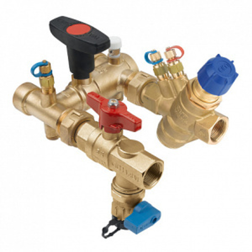 Узел присоединительный для фанкойлов, 1/2", PN25 Cimberio