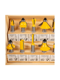 Набор фрез 12 шт для декоративного применения Gigant GC-0075