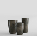 Кашпо, коллекция Concrete (Midnight), форма CONUS