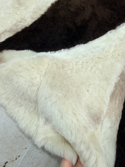 Ковер шкура натуральная овчина меховой
