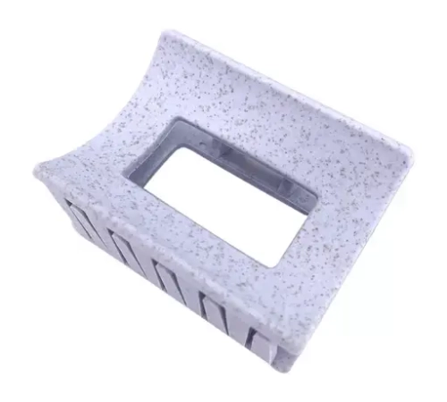 Solomeya Straw Claw Hair Clip Square крабик квадратный для волос из натуральной пшеницы