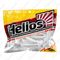 Твистер Credo Long Body 2,95'/7,5 см White & Sparkles 12шт. (HS-9-002) Helios
