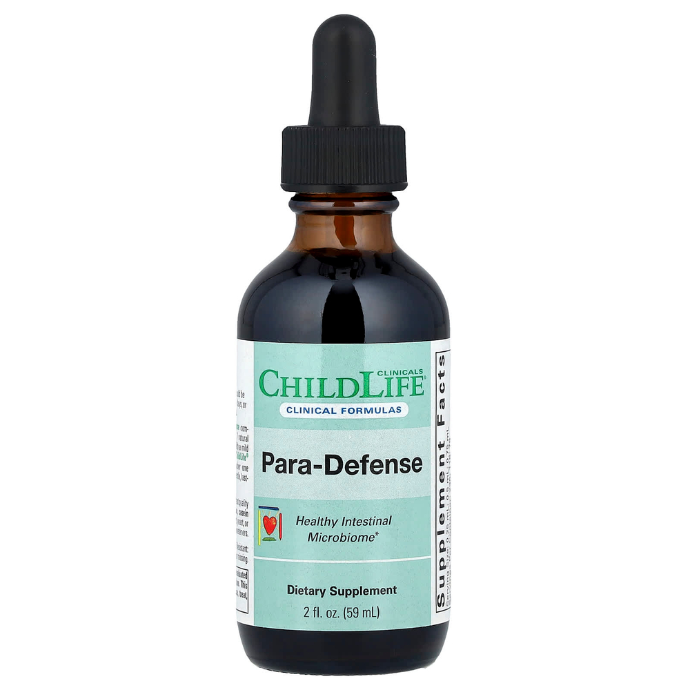 ChildLife Clinicals, Para-Defense, для здоровья микробиома кишечника, 59 мл (2 жидк. унции)