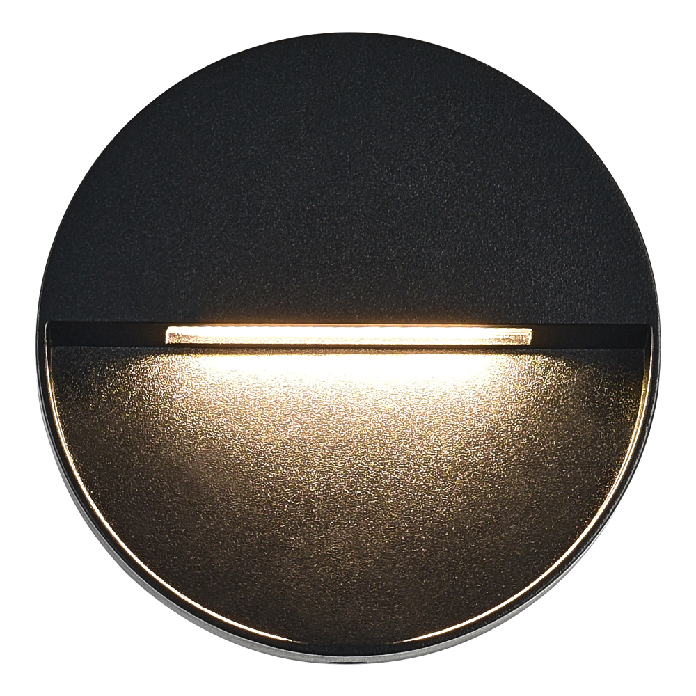 Светильник светодиодный, черный, LED, 1,5