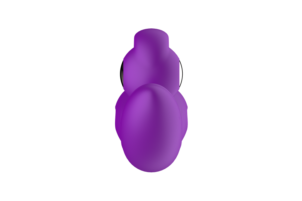 Силиконовый вибратор-кролик с функцией вращения SW3052-purple