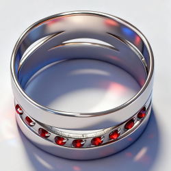 Ювелирное кольцо из серебра 925 пробы,вставка гранат натуральный.Размер 17.5