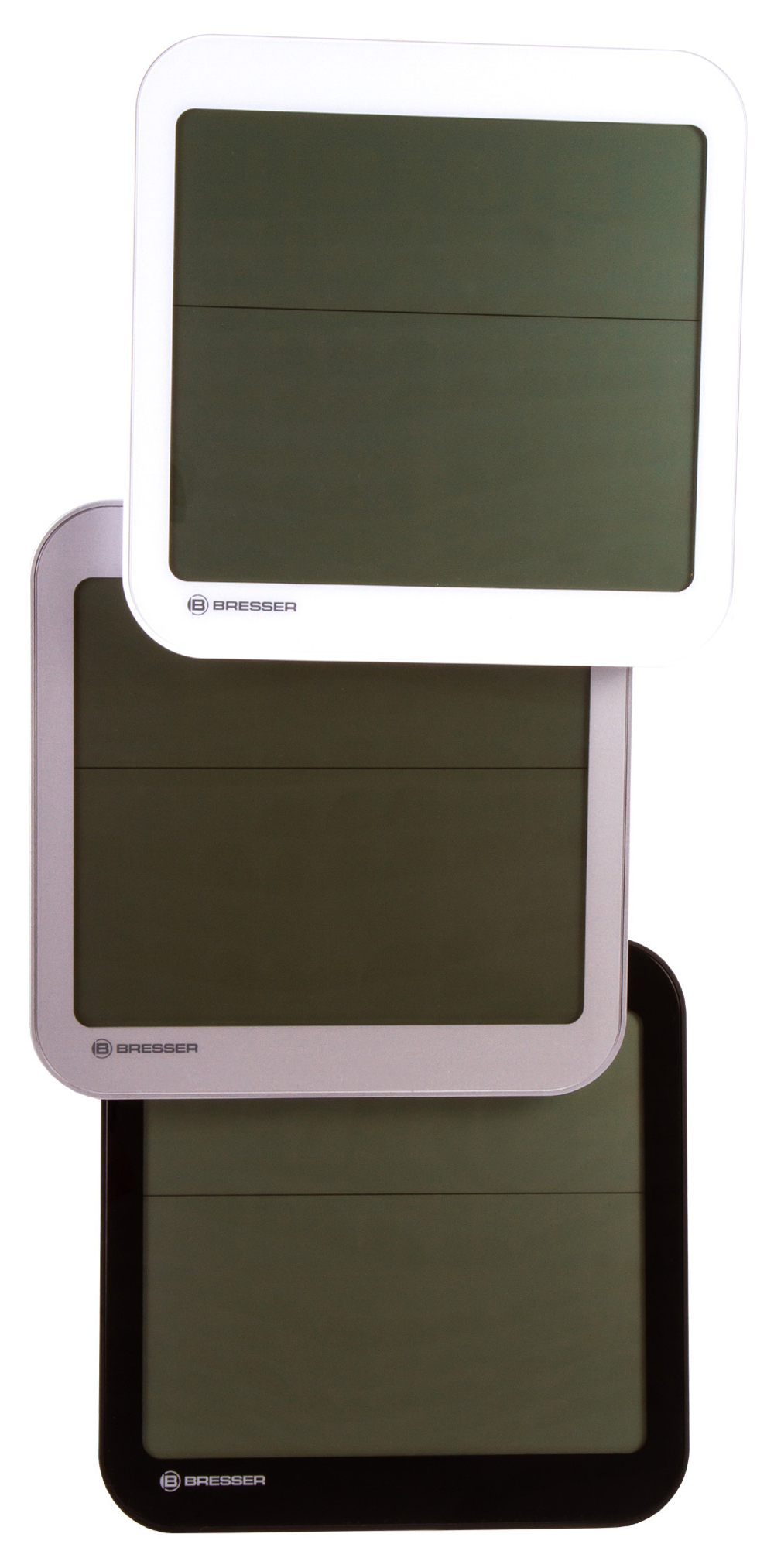 Часы настенные Bresser MyTime Meteotime LCD, белые