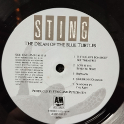Винтажная виниловая пластинка LP Sting The Dream Of The Blue Turtles (Japan 1985) (Obi) Fortress Around Your Heart